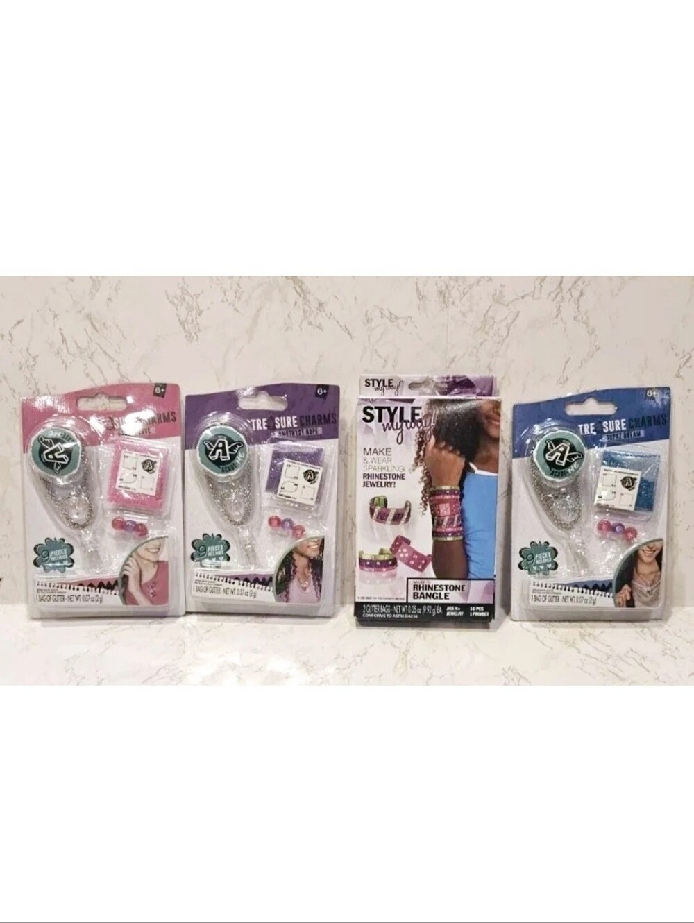 Treasure Charms Necklace Jewelry Kits Acade Me New And Bangle Set Lot 0f 4